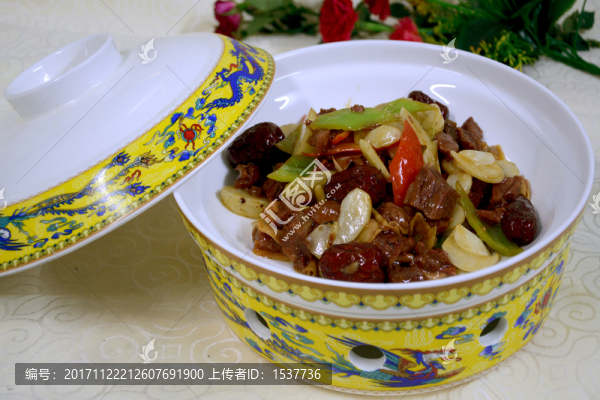 馬蹄大棗燒牛肉脯