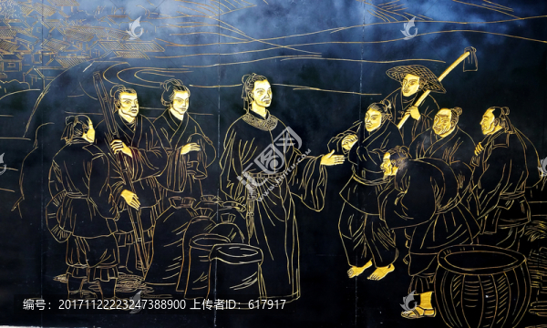 文天祥,浮雕