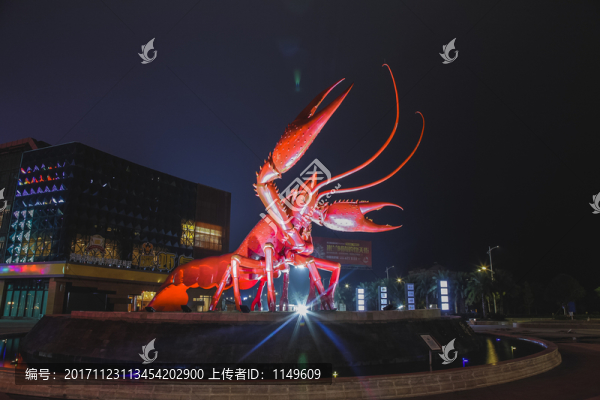 小龍蝦雕塑