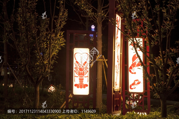 龍蝦景觀燈