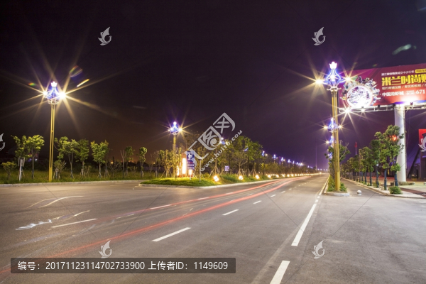 道路夜景