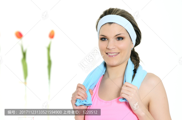 嬉戲的女人