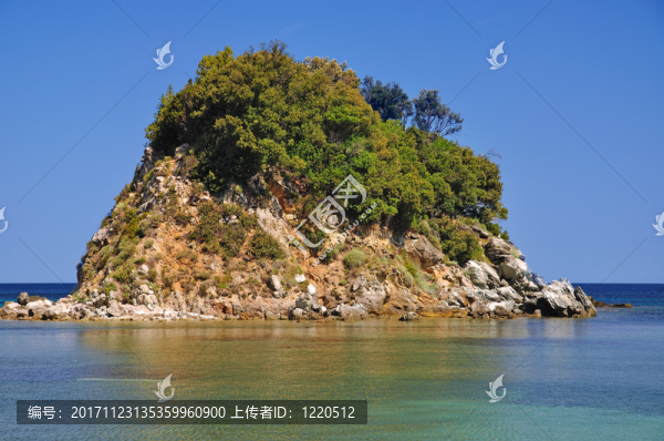 拿破侖的姐姐在厄爾巴島paolinas沐浴島