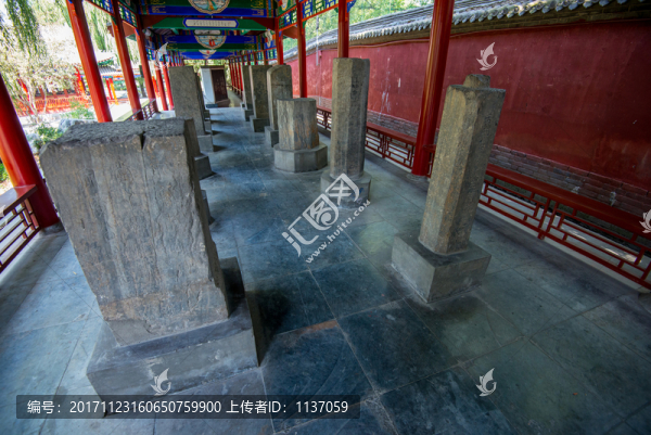 正定隆興寺,碑亭