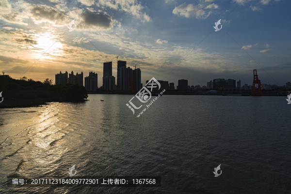 浦江黃昏
