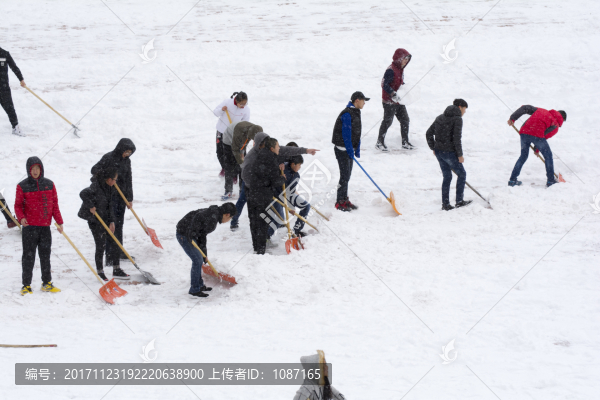 校園清雪勞動(dòng)