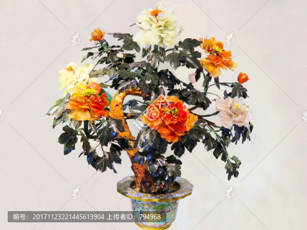 玉石花朵