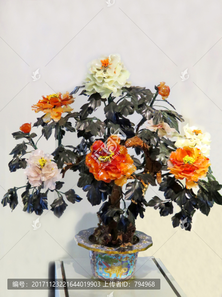 玉石花朵