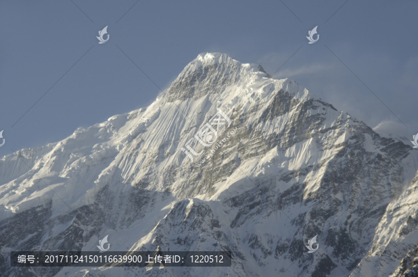 安納布爾納地塊，喜馬拉雅山的視圖