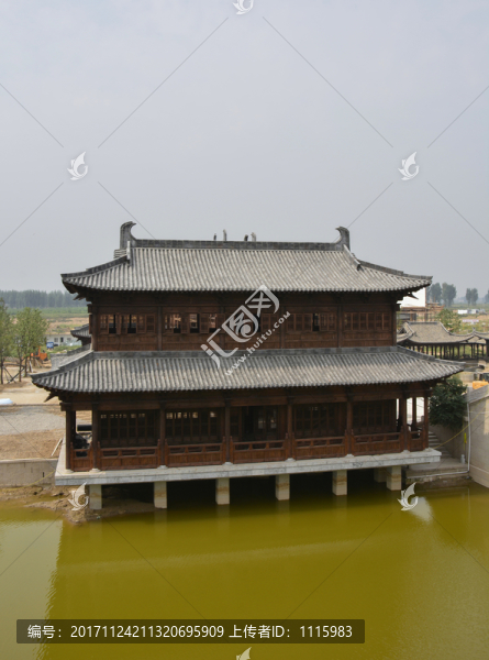 啟封故園水上建筑