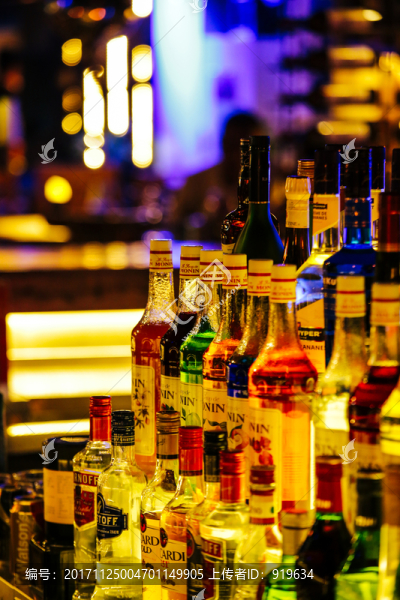 超高清酒吧客棧酒架酒柜洋酒啤酒