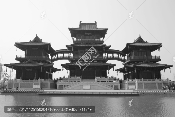 中式建筑樓閣