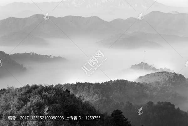 黑白風光