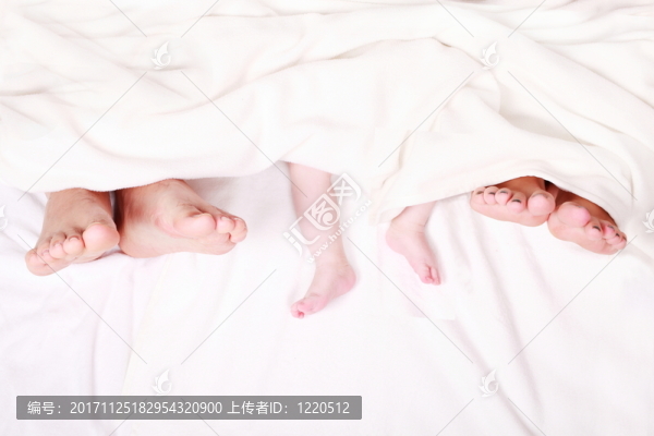 在床上