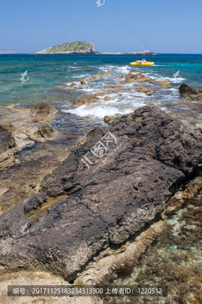 史前腳踏船在伊比沙島