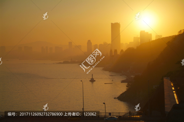 大連星海黃昏大橋