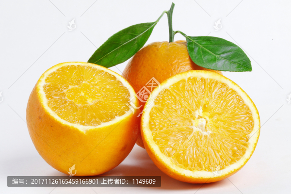 橙子白底高清