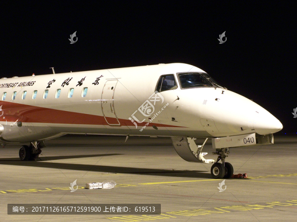 東北航空,飛機,夜景