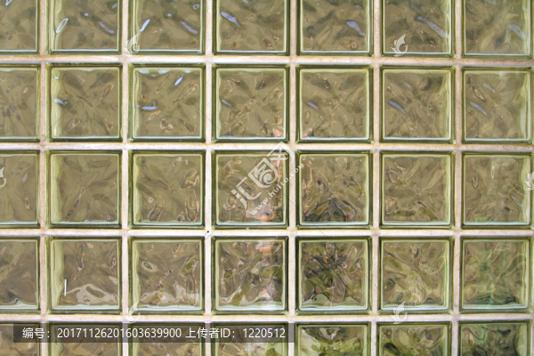 紋理玻璃塊墻
