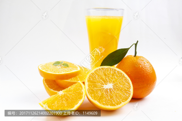 新鮮橙子高清