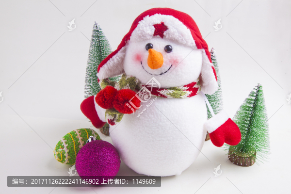 雪人裝飾