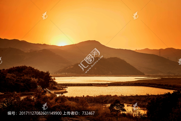 夕陽風光攝影