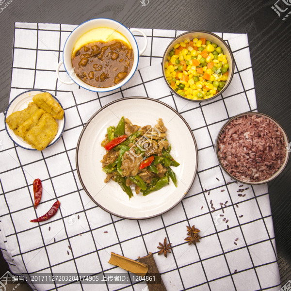 小炒肉套餐