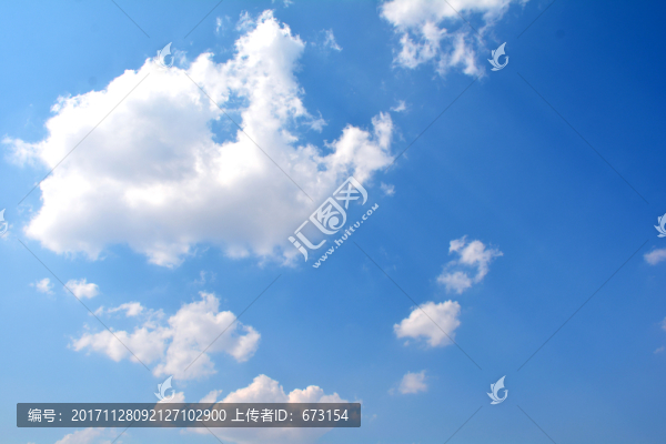 藍天白云