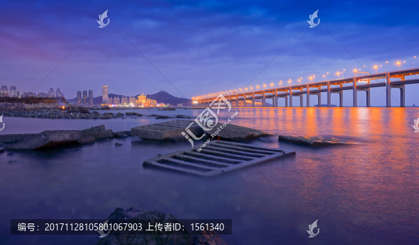 金橋夜色