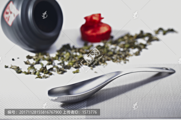 茶葉特寫