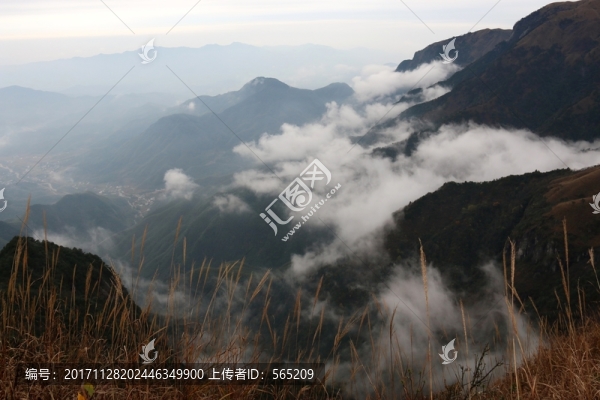 武功山風景
