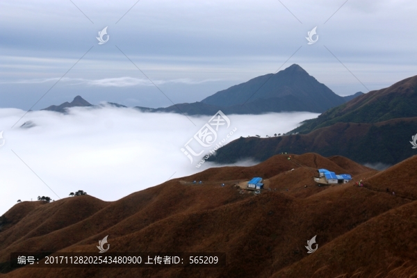 武功山風景