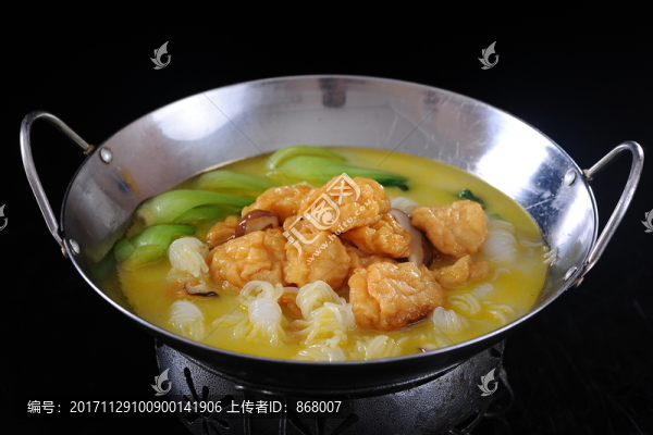 酸湯魚面筋鍋仔