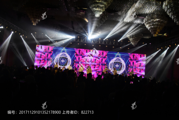 表演燈光舞臺