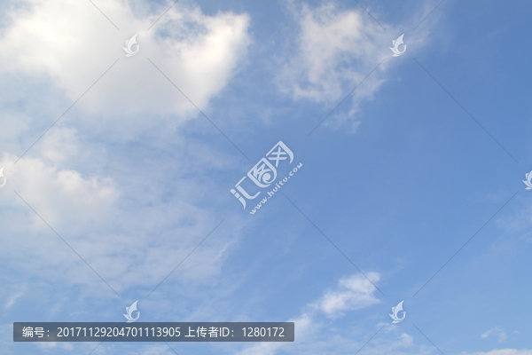 藍天白云