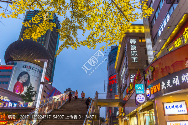 春熙路夜景