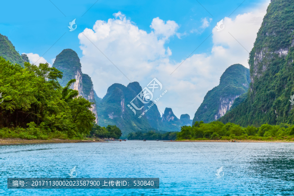 桂林山水漓江風光