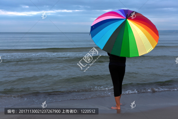 彩虹傘