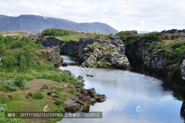 自然公園pingvellir