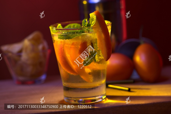 喝