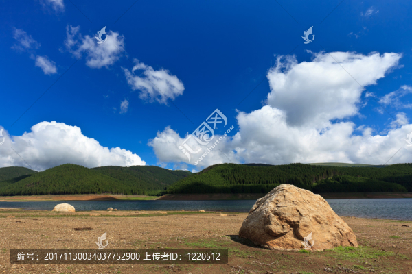 藍色