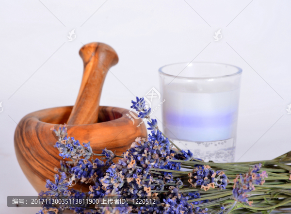 健康草本灰漿紫色