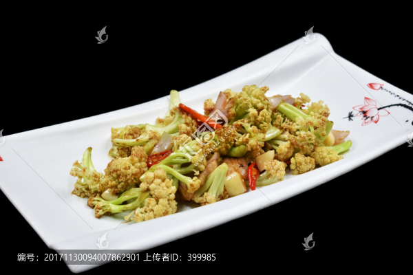生炒有機菜花