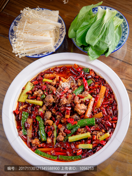 麻辣大盤雞