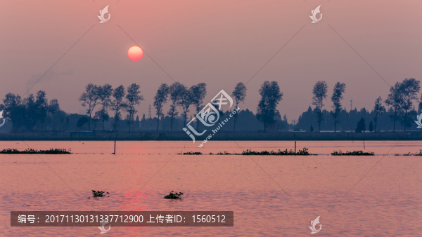 夕陽西下