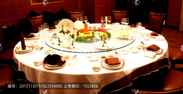 中餐擺臺