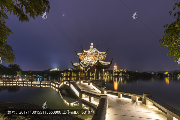 杭州西湖雙投橋
