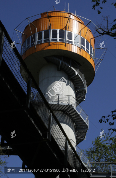 在hainich國(guó)家公園的baumkronenpfad