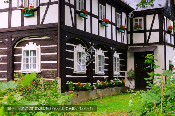umgebindehaus,,-,半木結(jié)構(gòu)房屋04