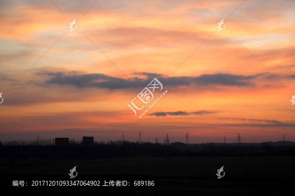 晚霞